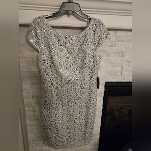 Adrianna Papell Sequin Dress